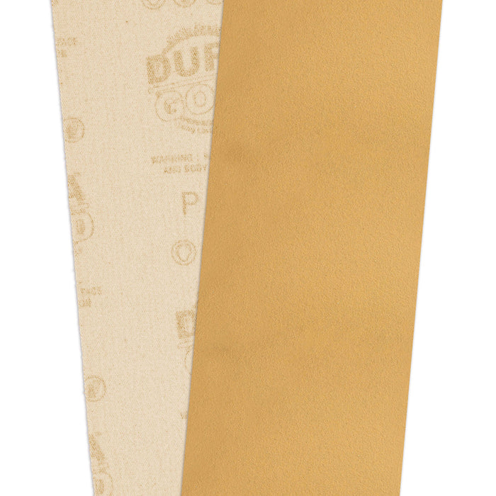 Dura-Gold Premium 180 Grit Gold Longboard Continuous Sandpaper Roll, 2-3/4" Wide, 12 Yards Long, Hook & Loop Backing - Automotive, Woodworking Sanding