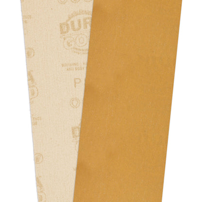 Premium 220 Grit Gold Longboard Continuous Sandpaper Roll, 2-3/4" Wide, 12 Yards Long, Hook & Loop Backing - Automotive, Woodworking Sanding