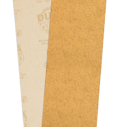 Premium 40 Grit Gold Longboard Continuous Sandpaper Roll, 2-3/4" Wide, 12 Yards Long, Hook & Loop Backing - Automotive, Woodworking Sanding