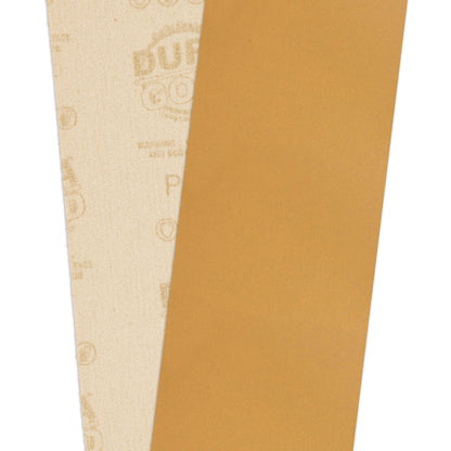 Premium 400 Grit Gold Longboard Continuous Sandpaper Roll, 2-3/4" Wide, 12 Yards Long, Hook & Loop Backing - Automotive, Woodworking Sanding