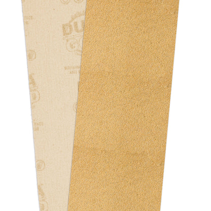 Premium 60 Grit Gold Longboard Continuous Sandpaper Roll, 2-3/4" Wide, 12 Yards Long, Hook & Loop Backing - Automotive, Woodworking Sanding