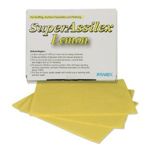 191-1509 - Super Assilex Lemon Sheets - 25 Sheets/ Box