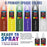 Master Airbrush Multi-Purpose with Air Compressor - U.S. Art Supply 6 Primary Opaque Colors Acrylic Paint Artist Set - G22 Gravity Feed Airbrush and