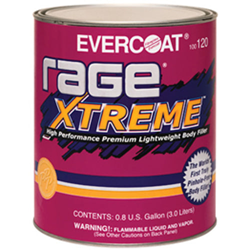 Rage Xtreme - High Performance Premium Lightweight Body Filler, 1 Gallon