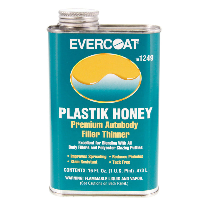 Plastik Honey - Premium Autobody Filler Thinner, 1 Pint