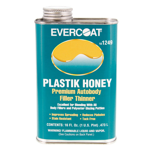 Plastik Honey - Premium Autobody Filler Thinner, 1 Pint