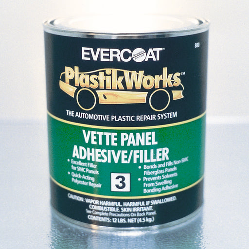 Vette Panel Adhesive & Filler for Non-SMC Fiberglass Panels, 1 Quart