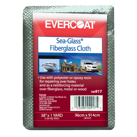 Sea-Glass Fiberglass Cloth Pack, 44 in. X 1 yard