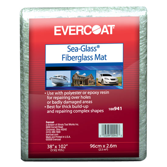 Sea-Glass Fiberglass Matting Pack, 1 Square Yard