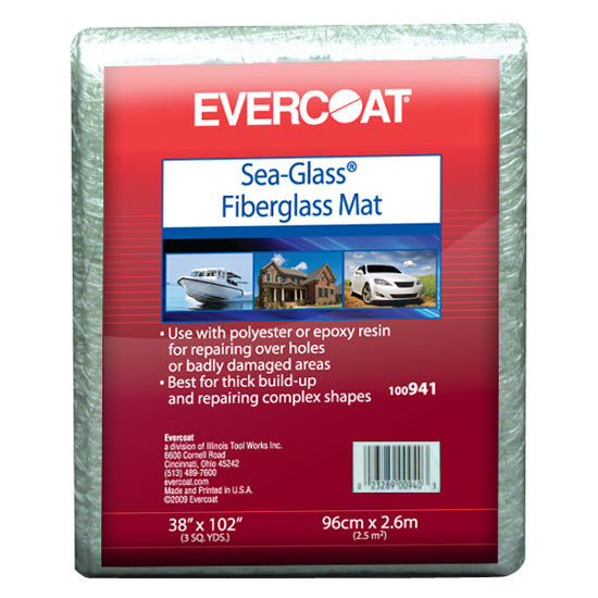 Sea-Glass Fiberglass Matting Pack, 8 Square Feet