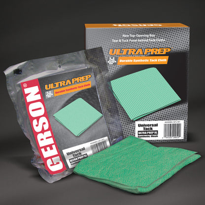 Ultra Prep Tack Cloths - Apertured Nonwoven Substrate (Box of 10 Cloths)
