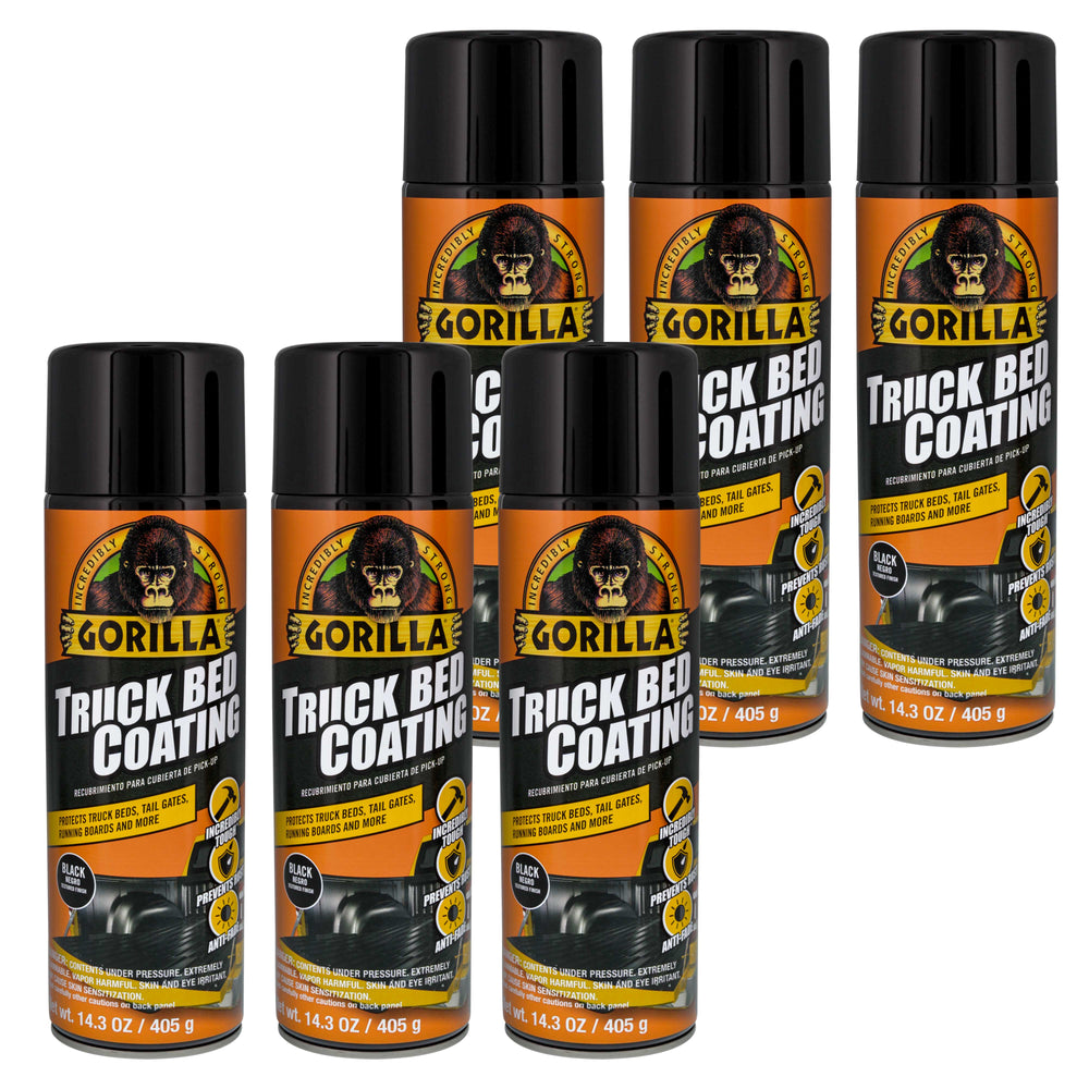 Truck Bed Coating Aerosol - 14.3 oz, 6 Pack