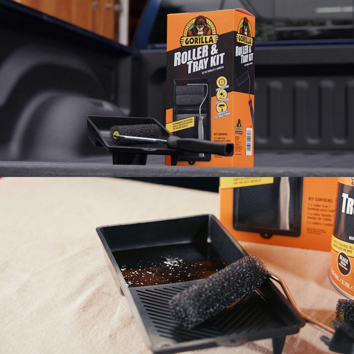 Gorilla Truck Bed Liner Roller & Tray Applicator Kit