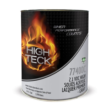2.1 VOC High Solids Acrylic Lacquer Primer Gallon - Gray