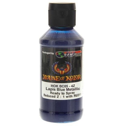 Lapis Blue - Shimrin2 (2nd Gen) Glamour Metallic Basecoat, 4 oz (Ready-to-Spray)