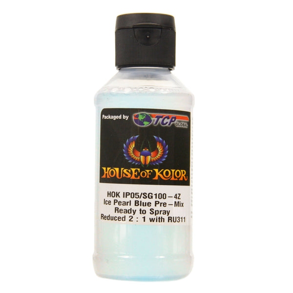 Ice Pearl Blue Basecoat Pre-Blended R-T-S 4-Oz Bottle – TCP Global
