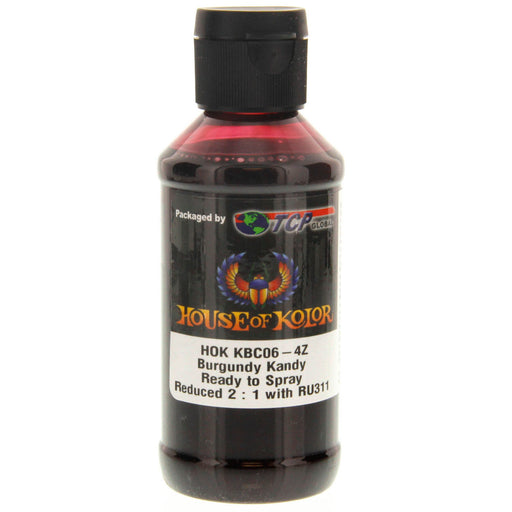 Burgundy Kandy - Shimrin2 (2nd Gen) Kandy Basecoat, 4 oz (Ready-to-Spray)