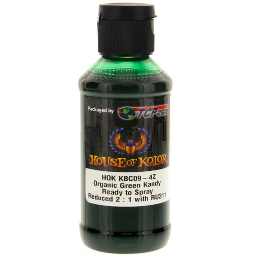 Organic Green Kandy - Shimrin2 (2nd Gen) Kandy Basecoat, 4 oz (Ready-to-Spray)
