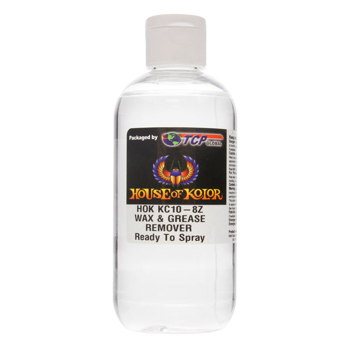 8 ounce Wax & Grease Remover Kc10/Kc-10 House of Kolor House of Kolor