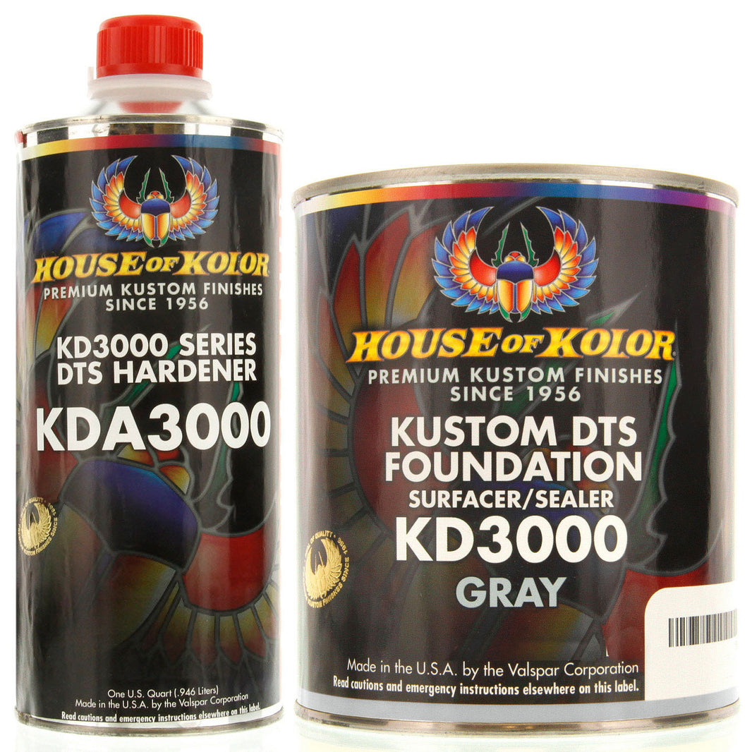 Gray Epoxy Primer Kit, 1 Gallon with 1 Quart Activator