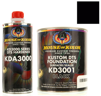 KD3001 Black Epoxy Surfacer Sealer Gallon KIT
