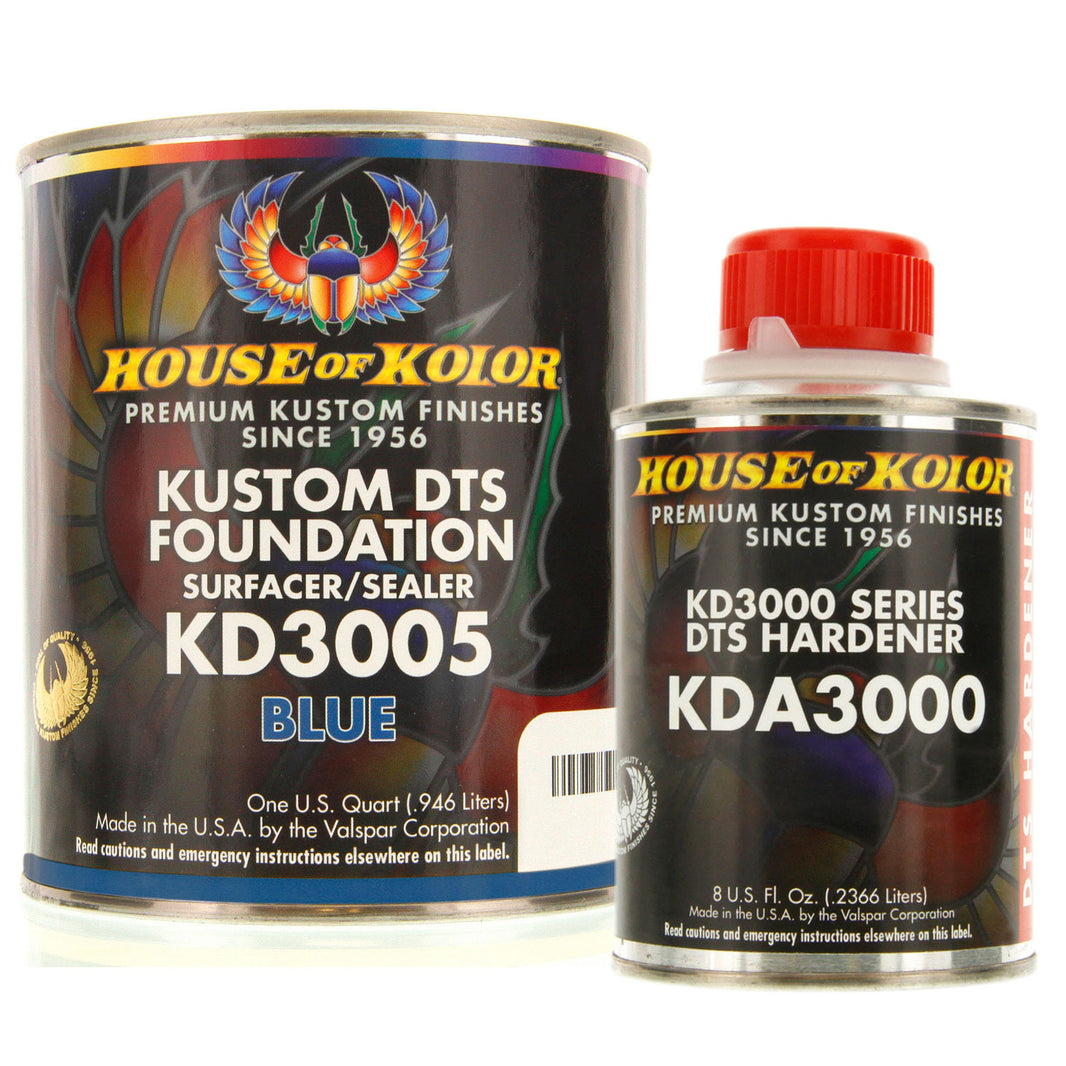 Blue Epoxy Primer Kit, 1 Quart with 1/2 Pint Activator