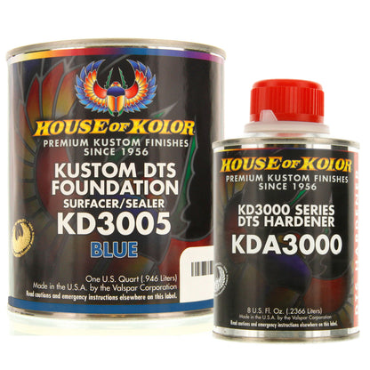 Blue Epoxy Primer Kit, 1 Quart with 1/2 Pint Activator