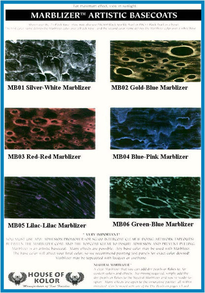 Clear - Shimrin (1st Gen) Marblizer Artistic Basecoat, 4 oz (Ready-to-Spray)