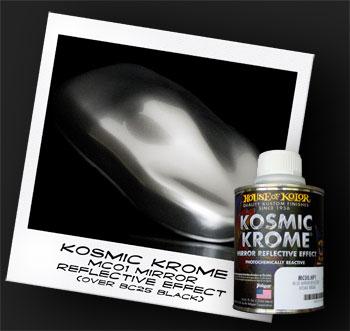 Aluminum Effect - Shimrin (1st Gen) Kosmic Krome, 1/2 Pint House of Kolor