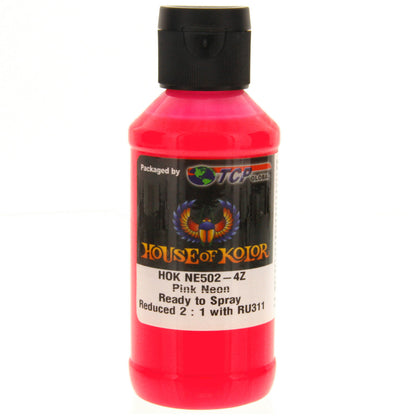 Pink Neon - Shimrin (1st Gen) Neon Basecoat, 4 oz (Ready-to-Spray)