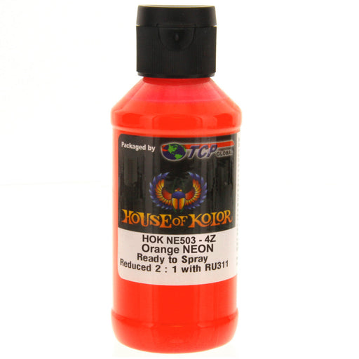 Orange Neon - Shimrin (1st Gen) Neon Basecoat, 4 oz (Ready-to-Spray)