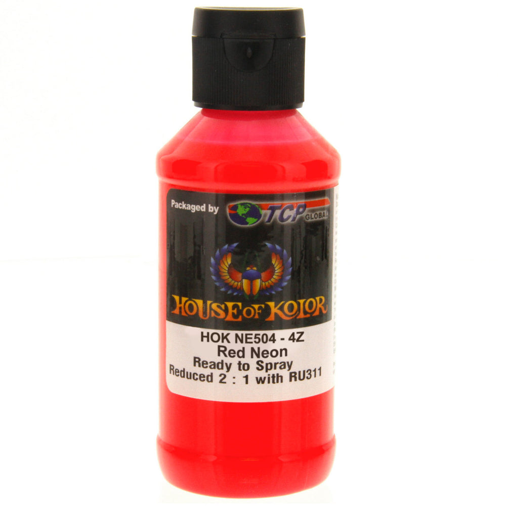 Red Neon - Shimrin (1st Gen) Neon Basecoat, 4 oz (Ready-to-Spray)