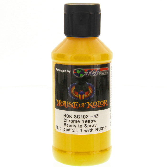 Chrome Yellow - Shimrin (2nd Gen) Graphic Kolor Basecoat, 4 oz (Ready-to-Spray)