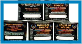 Green - Urethane Striping and Lettering Enamel, 1/4 Pint House of Kolor