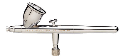 Iwata Revolution HP-CR Gravity Feed Airbrush with Air Hose