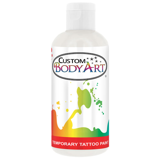 White Airbrush Temporary Tattoo Body Paint Makeup, 8 oz.