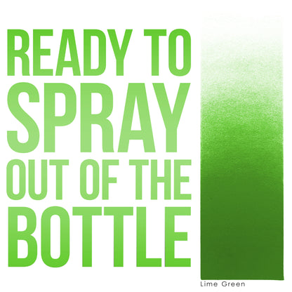 Lime Green Airbrush Body Paint 8oz - Alcohol-Based, Waterproof, Body Paint for Adults, Cosplay, Temporary Tattoos
