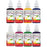 8 Primary Color Airbrush Temporary Tattoo Body Painting Set, 1 oz. Bottles