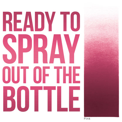 1 oz Pink Water-Based Air Brush Paint for Skin - Face & Body Airbrush Paint for Halloween, Cosplay, Theatrical Makeup & Temporary Tattoos