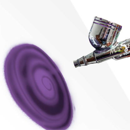 1 oz Purple Water-Based Air Brush Paint for Skin - Face & Body Airbrush Paint for Halloween, Cosplay, Theatrical Makeup & Temporary Tattoos