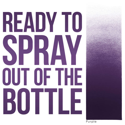 8 oz Purple Water-Based Air Brush Paint for Skin - Face & Body Airbrush Paint for Halloween, Cosplay, Theatrical Makeup & Temporary Tattoos