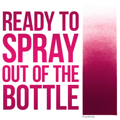 1 oz Fushia Water-Based Air Brush Paint for Skin - Face & Body Airbrush Paint for Halloween, Cosplay, Theatrical Makeup & Temporary Tattoos