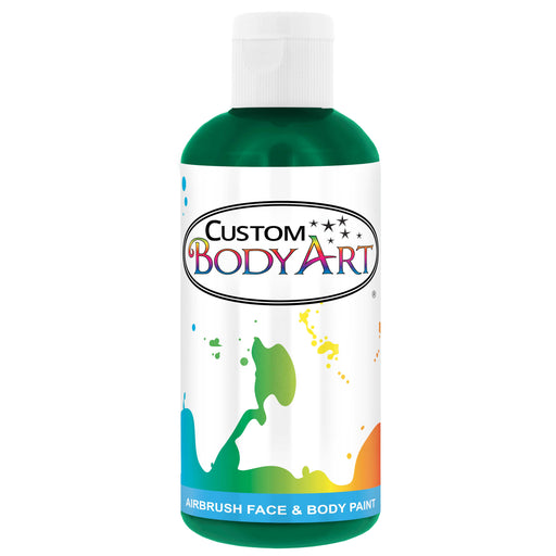 Emerald Green Airbrush Face & Body Water Based Paint for Kids, 8 oz.