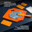 Body Filler Mixing Board with 4, 5, & 6 Inch Plastic Body Filler Spreader Tools for Automotive Body Fillers, Putties, Glazes, Epoxy Resin - Plastic Spreader Tool Variety Pack