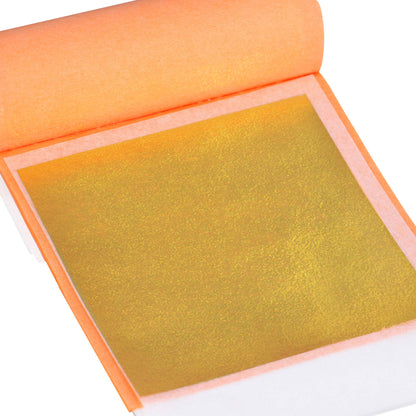 Genuine 23 Karat Gold Leaf - 1 Book Of 25 Leaves