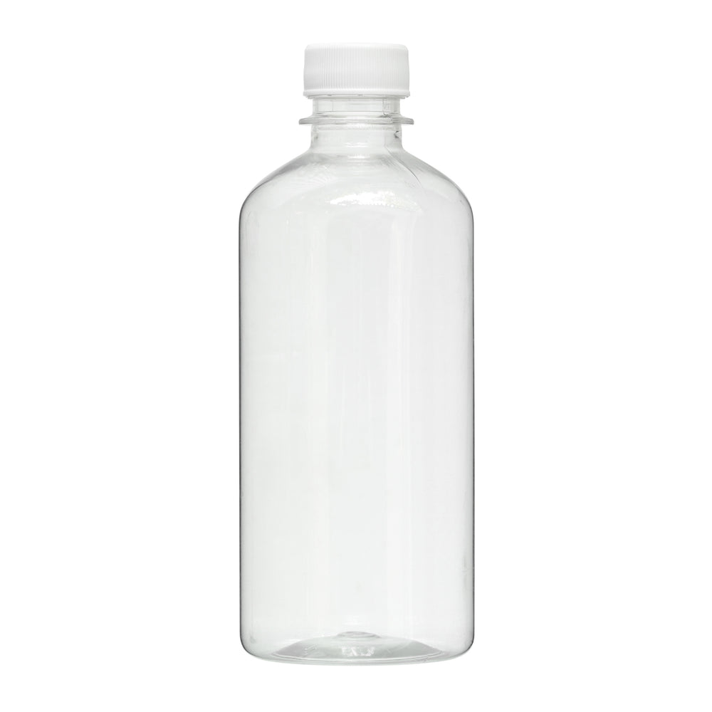 12 oz. Empty Bottle with Top Solvent Resistant Plastic