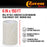 6" x 150' Frisket Masking Film Roll - Self-Adhesive Semi-Transparent Medium-Tack for Artists, Airbrush Graphics, Automotive Painting, Stencil Making