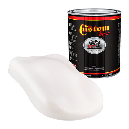 Pure White - Hot Rod Flatz Flat Matte Satin Urethane Auto Paint - Paint Gallon Only Coating, 4:1 Mix