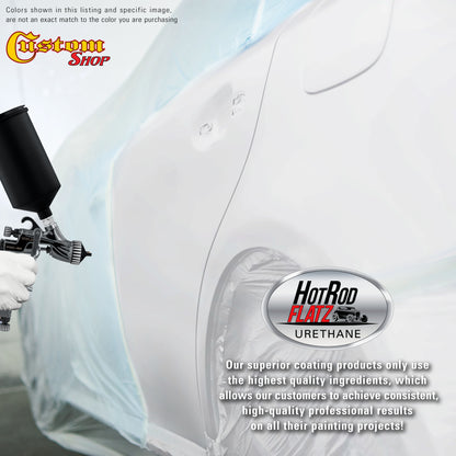 Championship White - Hot Rod Flatz Flat Matte Satin Urethane Auto Paint - Paint Gallon Only Coating