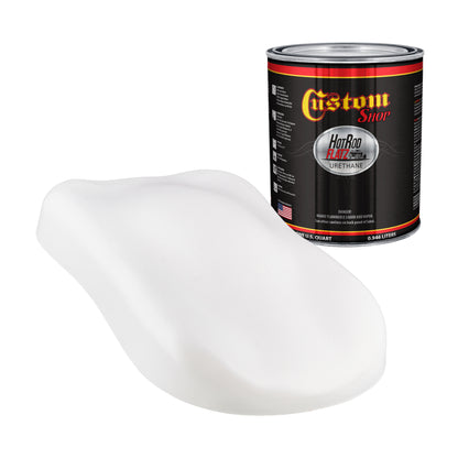 Wispy White - Hot Rod Flatz Flat Matte Satin Urethane Auto Paint - Paint Quart Only Coating, 4:1 Mix